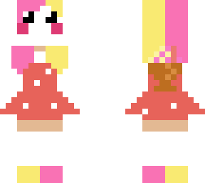 my oc w/ red dress instead of orange