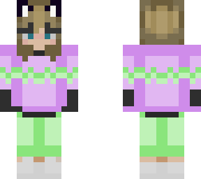 niki green and purple for lozen