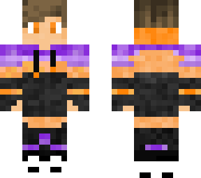 orange purple