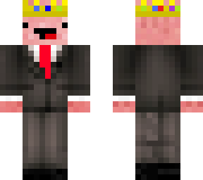 pig with suit (removabable)