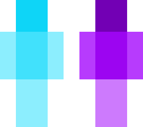 pls like(cyan vs purple)