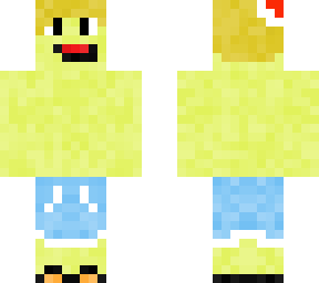 potato guy with christmas hat and shorts and sandals