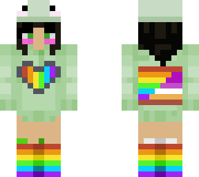 pride frog girl / pride mouth