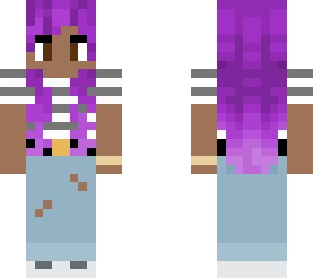 purple hair