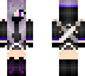 purple warrior girl / / edit / / mmail