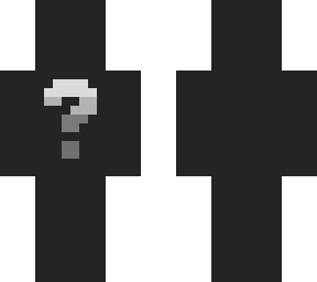 question mark skin
