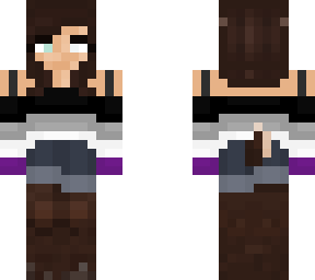 satyr w/ ace off shoulder jumper, horns, scars, jeans & horn ring