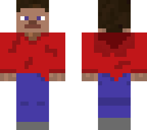 steve with a hoodie v2
