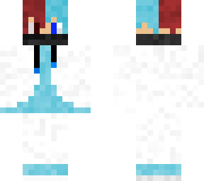 white and blue ninja