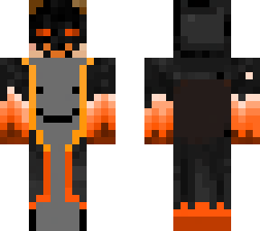 amber flames