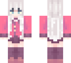 anime school girl
