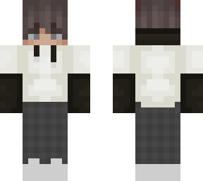 black and white hoodie