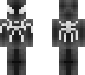 black suit spider man