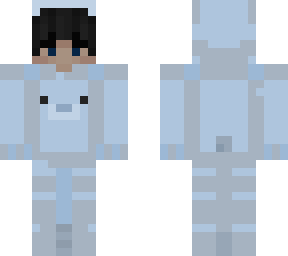 blue bear hoodie soft boy