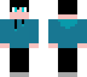 blue hoodie teen boy