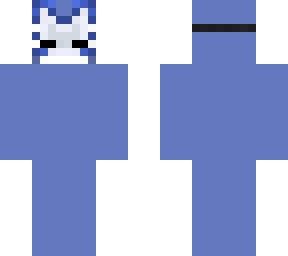 blue kitsune