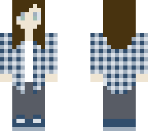 blue plaid