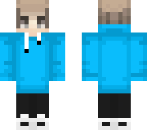 blue sweater