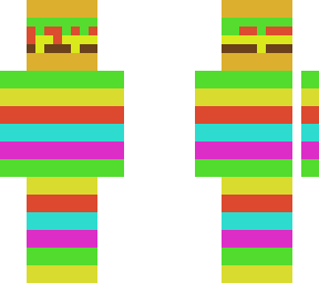 burger rainbow