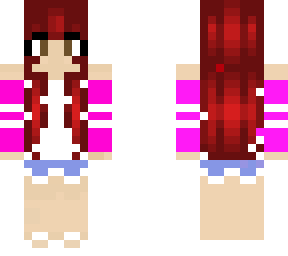 copied hair| pink and white t-shirt| white shoes| pink headband|
