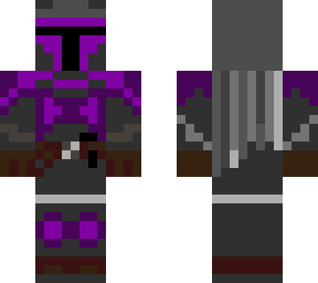 custom purple mandalorian