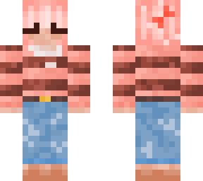 cute pink-haired girl