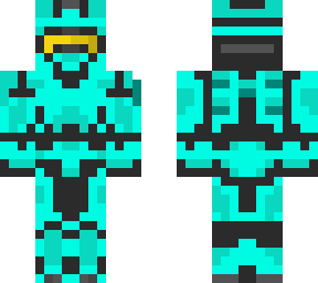 cyan halo character