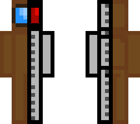 cyborg brown among us character