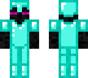ender man with diamond armor