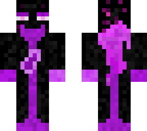enderman. (in bath robe)