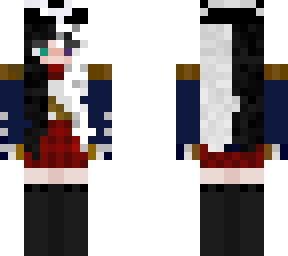 Female Ranboo L'manburg Solider | Minecraft Skin