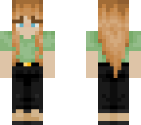 girl with red-blonde hair and blue eyes