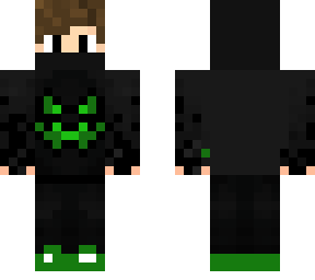 green and black ninja skin