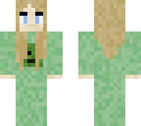green frog girl