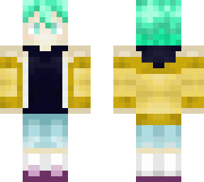 green hair boy