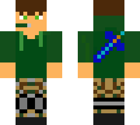 green manifold skin completed with sword