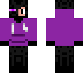 half enderman and hafl human