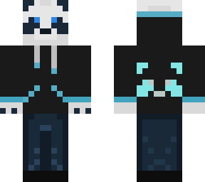 hooded panda