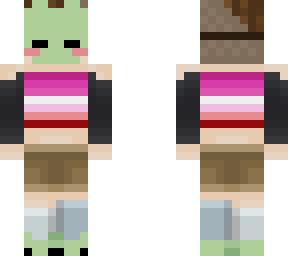 ******* pride skin (mask and shoes are a base)