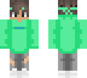 lime and cyan