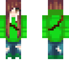 me in green