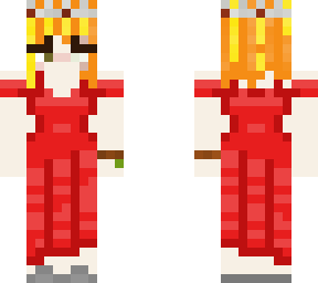 my oc in a dress