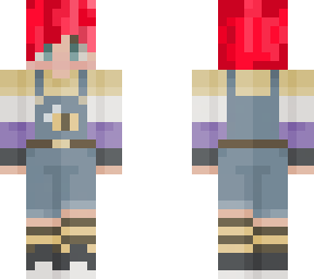 non binary bee recolour with red hair