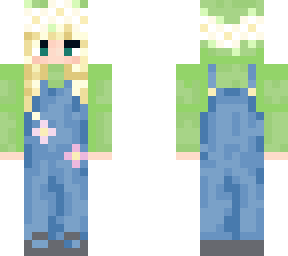 overalls girl
