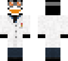penguin scientest from mrmoustachie