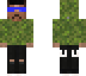 ren i guess in moss hoodie.