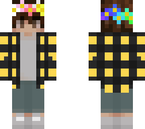 sam but with a flower crown! :d