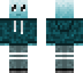 slime with hoodie