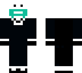 suit smiley skin with mask