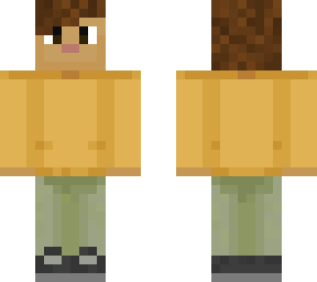 teenage kid with yellow jumper